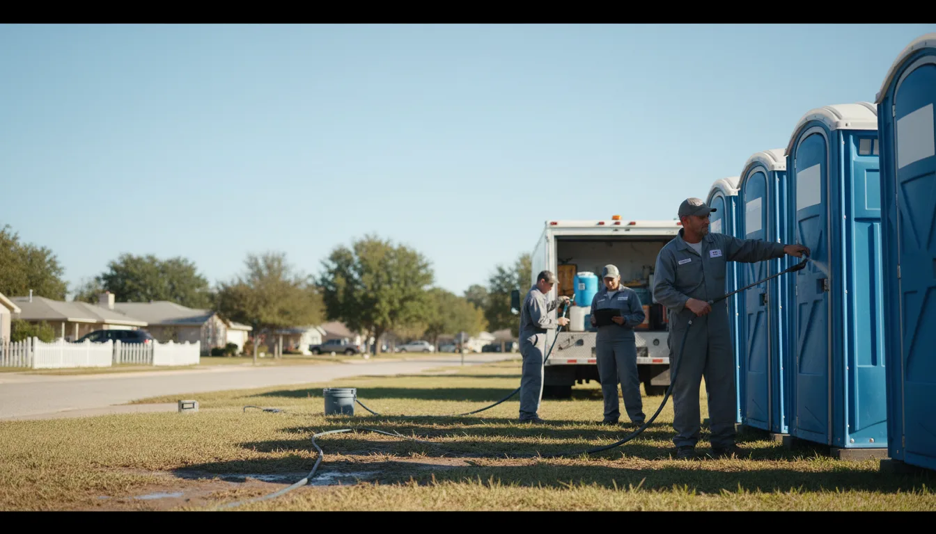 Long-Term Portable Toilet Rental in Buckner, AR near me